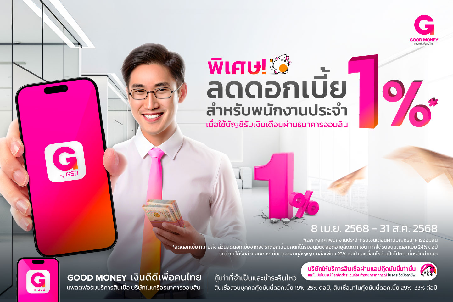 ดอกเบี้ยสุดคุ้มจากกู๊ดมันนี่